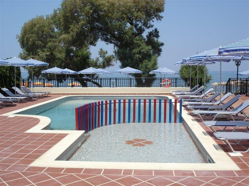 Margarita Beach Hotel Ajía Marína Kültér fotó